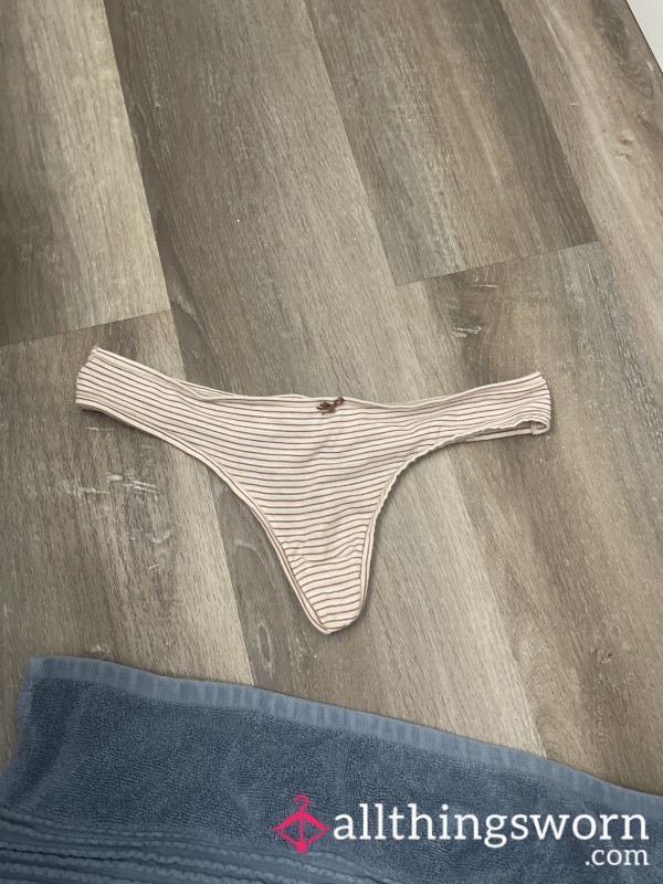 Slept In Cotton Panties Soaked In Juices And Lotion