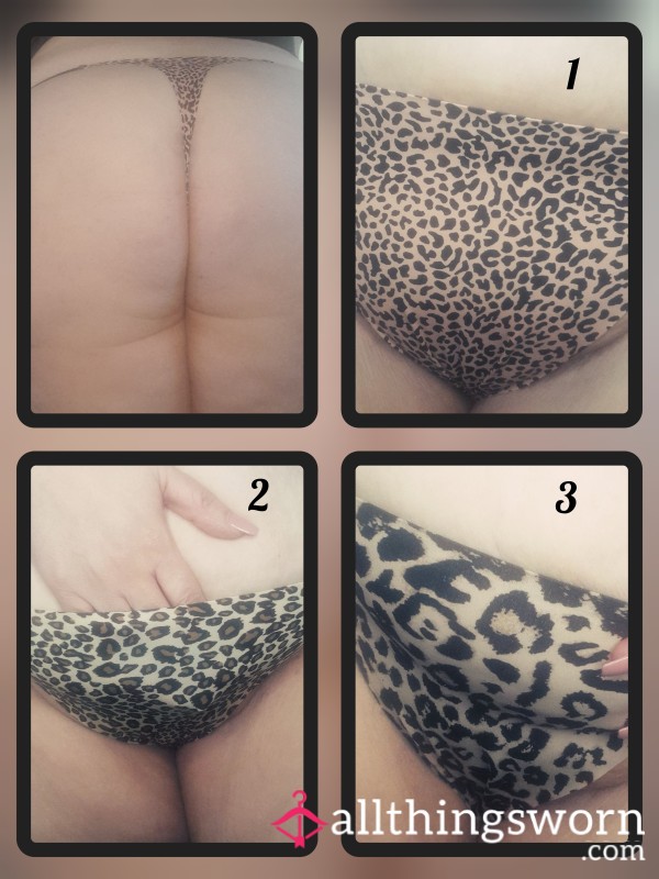Slinky Animal Print Thong 🖤 Choose 1, 2 Or 3