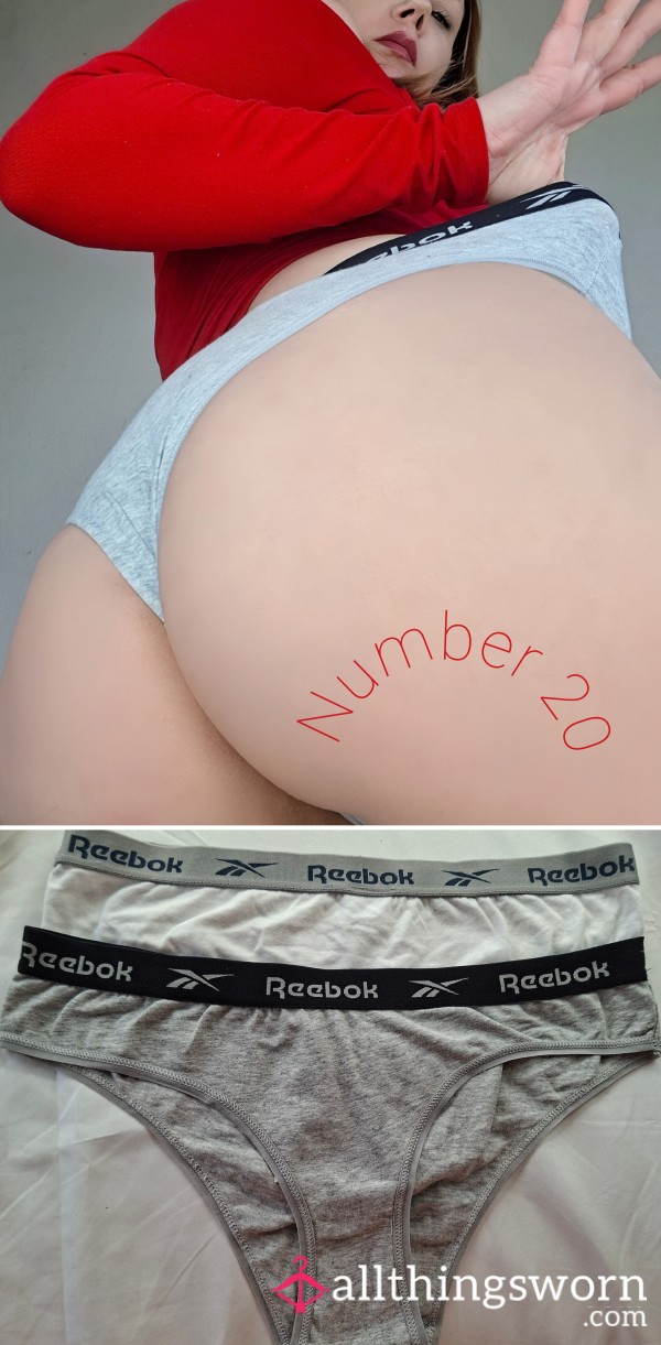 Briefs/panties, Size 38, Brand Reebok, With Cotton Gusset