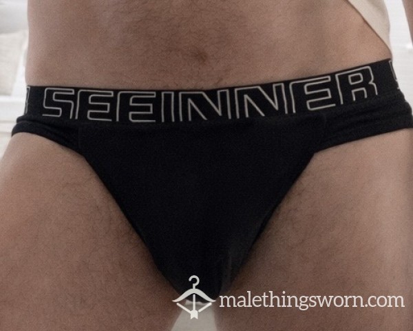 Slip Nero Di 10 Giorni! 🩲 Black 10-day Briefs!