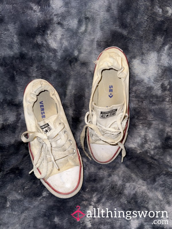 Slip On Dirty White Converse😝