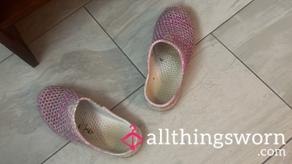 Slip On Pink Shoes (Athena)