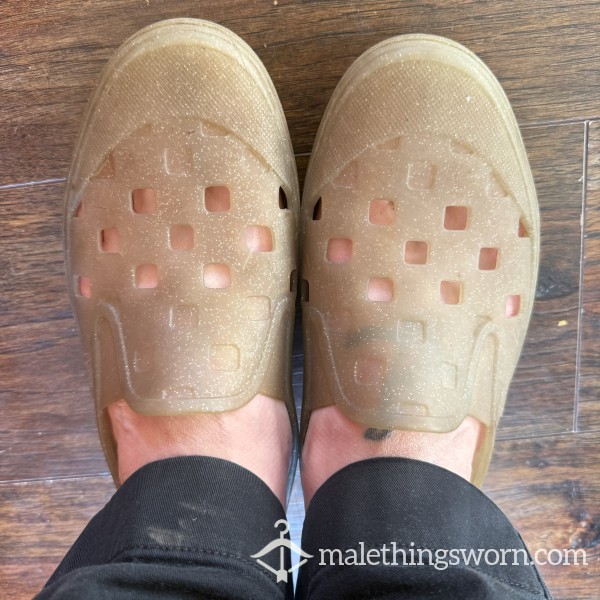Slip On Vans, Worn Without Socks
