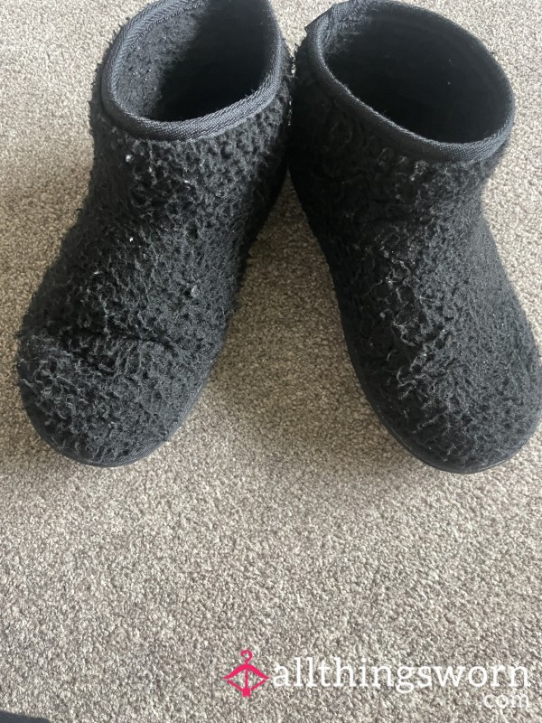Slippers Boots Worn Daily For 4 Months