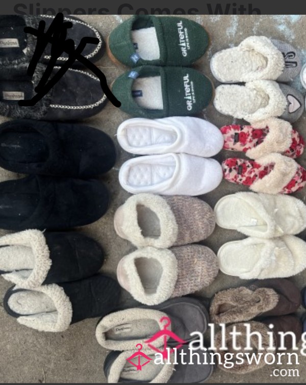 Slippers Comes With Seven Day Wear Pick Your Pair