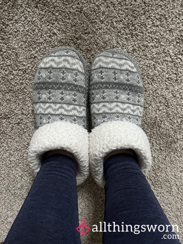 Slippers Dirtied By My Bare Feet