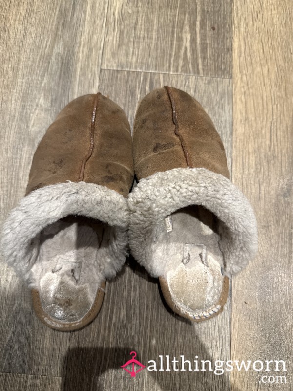 Slippers…. So Worn, Oh My.