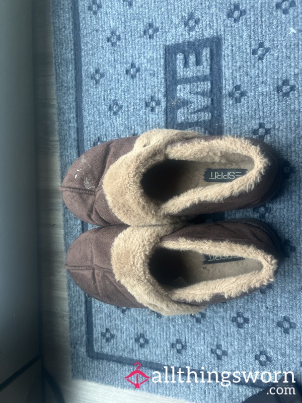 Slippers Well Worn