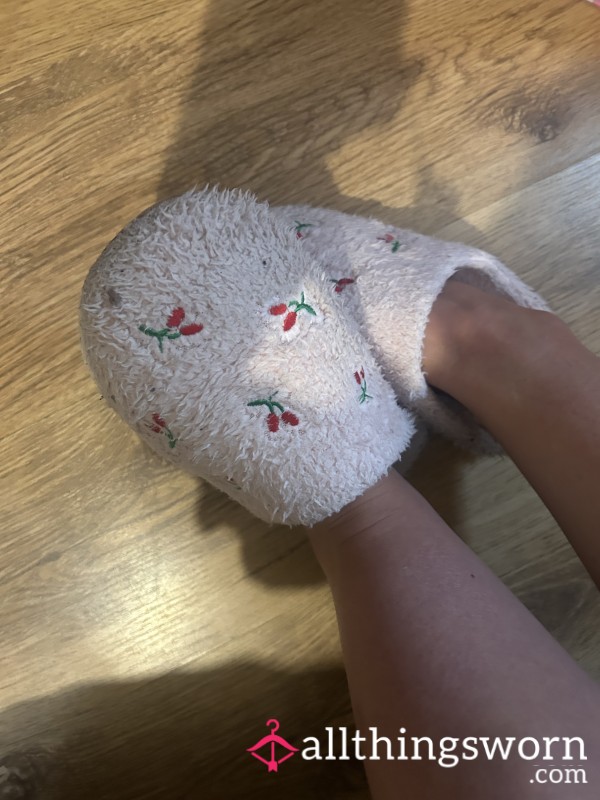 Slippers With A Strong Sweaty Scent To Them