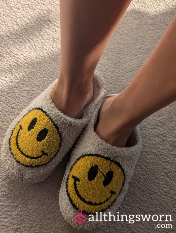 Slippers Worn Always In Bare Feet