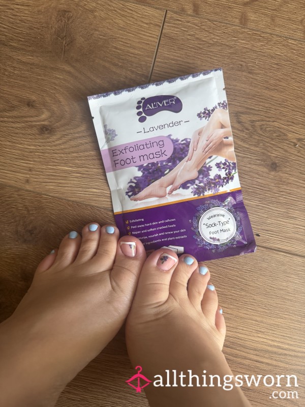 Slippery And Wet, Used Foot Pack 🦶💦