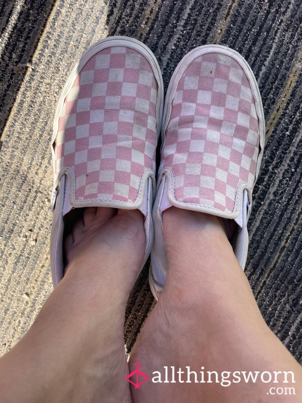Slipping My Feet Into My Vans