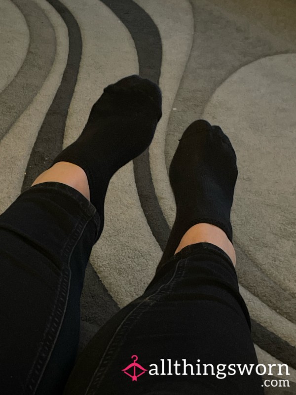 Slipping Off My Sweaty Socks After A Long Day On My Feet.