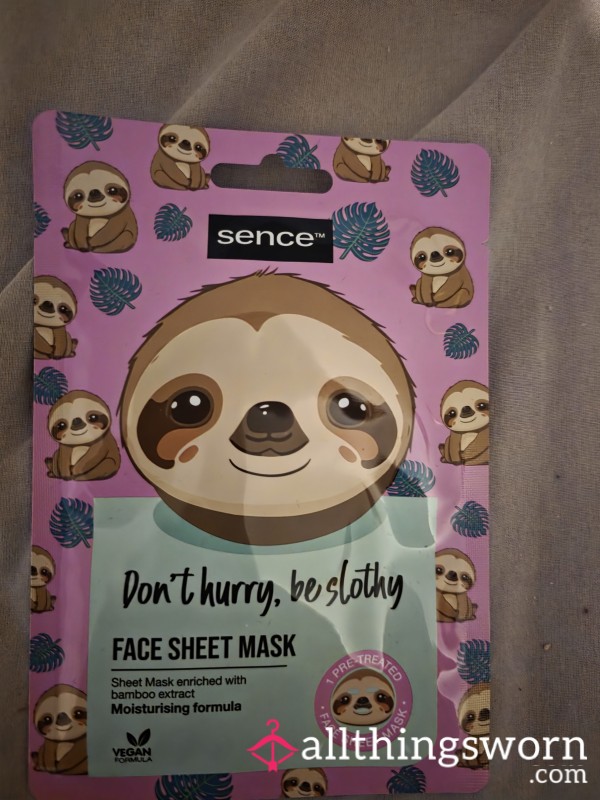 Sloth Facemask 🦥
