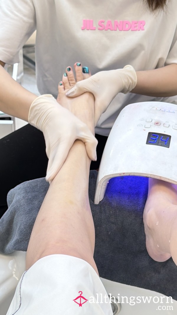 Slow Foot & Leg Ma**age… This Was My Favourite Part 😌