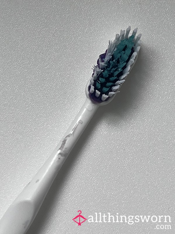 Sl*t Used Toothbrush