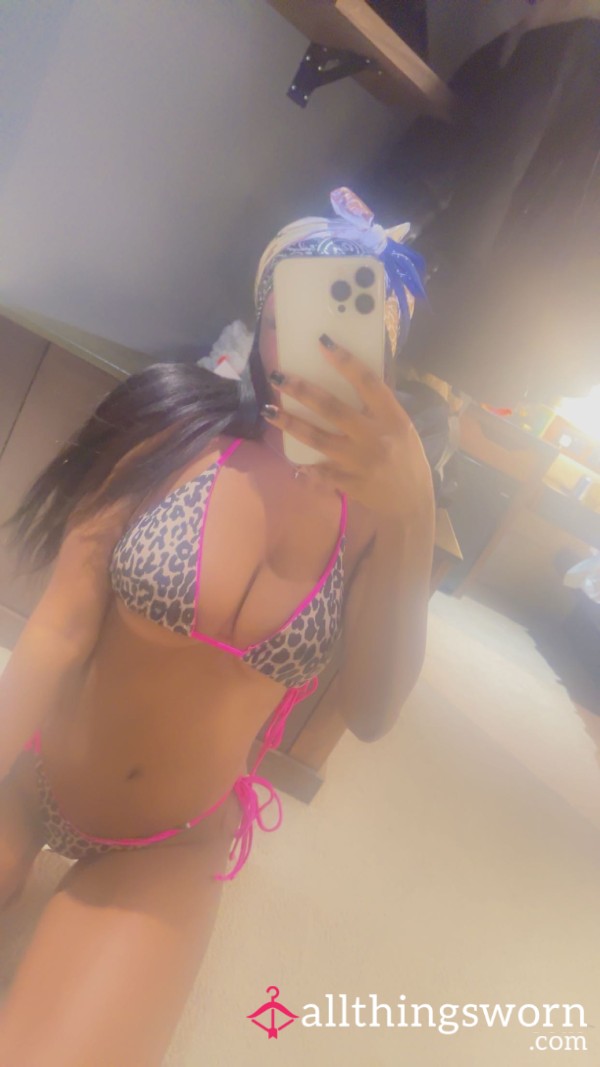 Sl*tted Out Worn Bikini