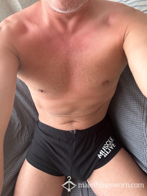 Sl*tty Muscle Shorts (exclusively Worn On Holiday)