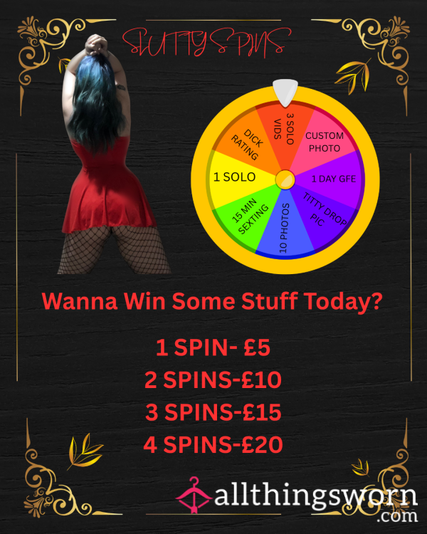 Sl*tty Spins- Spin The Wheel