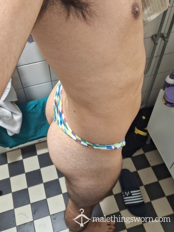 Sl*tty Swim Thong - Worn Roughly (one Of My Absolute Favourites!, Many Photos Taken With Them)