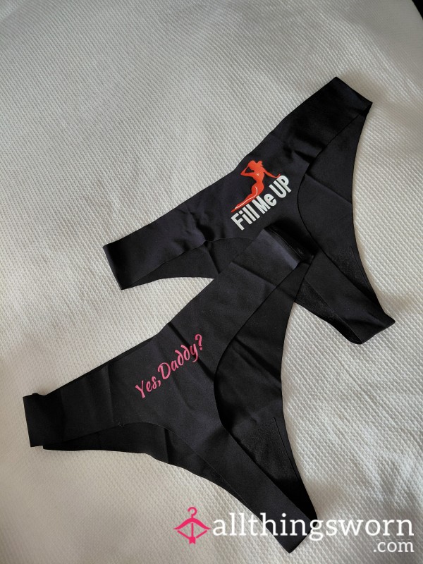Sl*tty Thongs