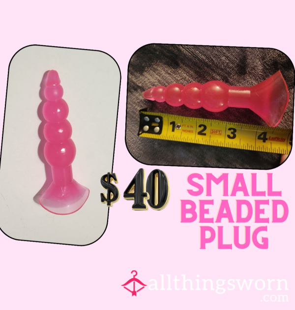 Small Beaded Plug