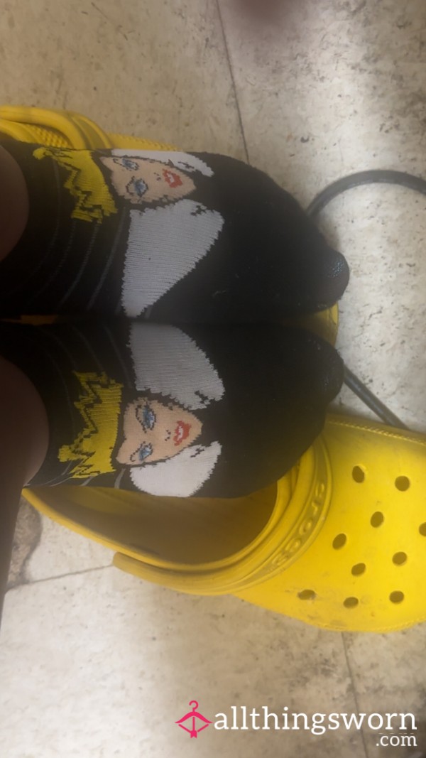 Small Black Snow White Evil Queen Socks