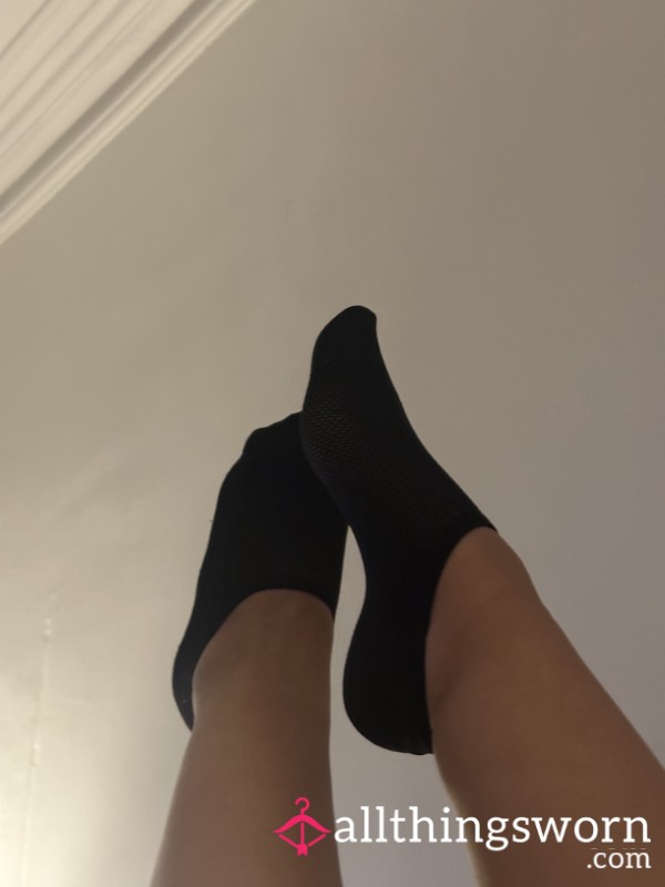 Small Black Socks - Worn All Day + The Gym