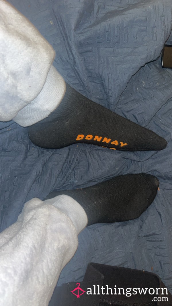 Small Black Socks