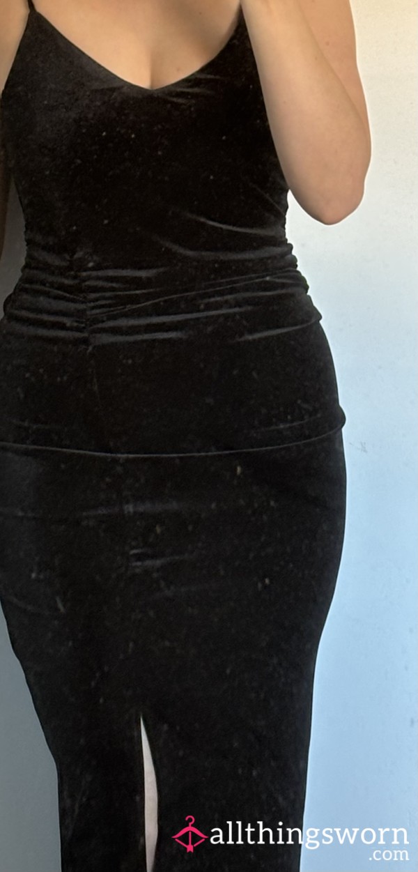Small Black Velvet Dress