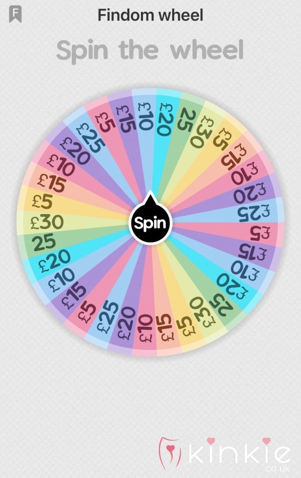 💰 Small Drain Findom Wheel 💰