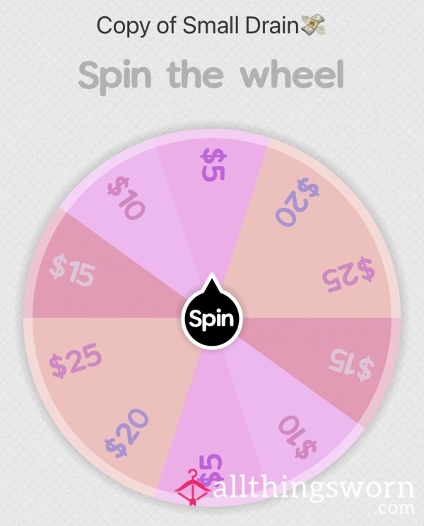 Small Drain Wheel 💸