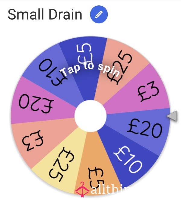 Wallet Drain Wheel
