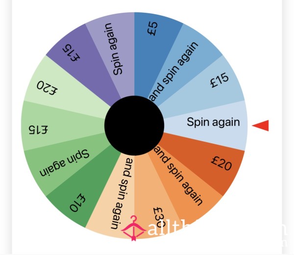 Small Findom Wheel 💰