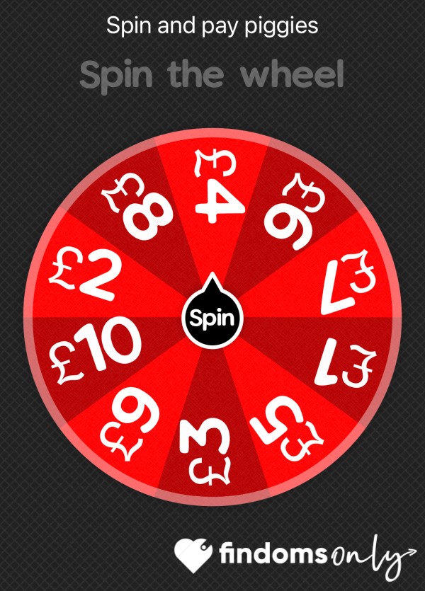 Small Fun Wheel Spin. Only £1 Per Spin! Absolute Bargain!  Amount From £1-£10 So Everyone Can Join In 🤩