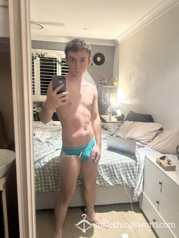 Small Green Varsity Jockstrap