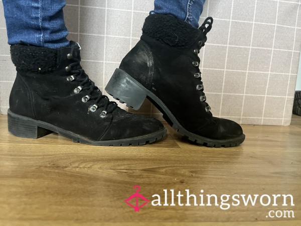 Small Heel Winter Boots