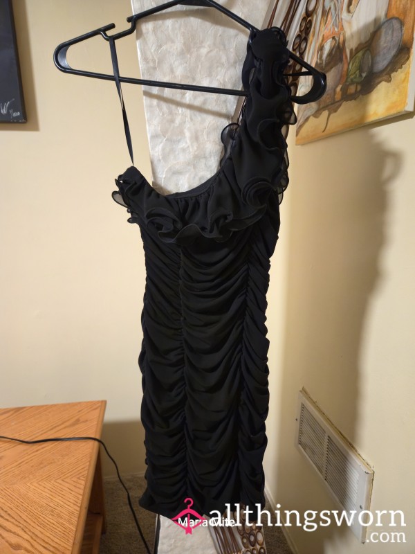 Small Little Black Slinky Dress