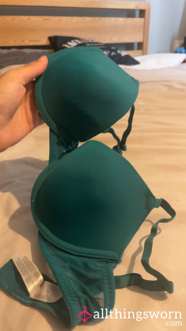 Small Old Green Bra 💚