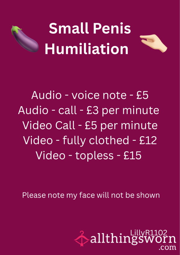 Small Penis Humiliation