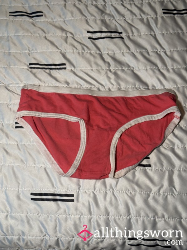 Pink Cotton Bottoms With C*m