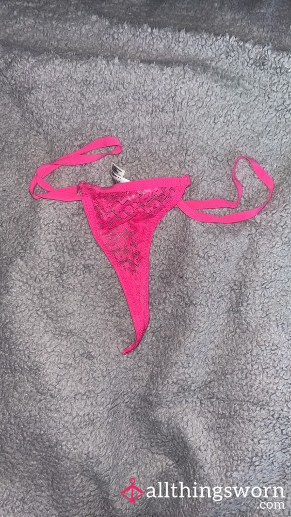 Small Pink G-string