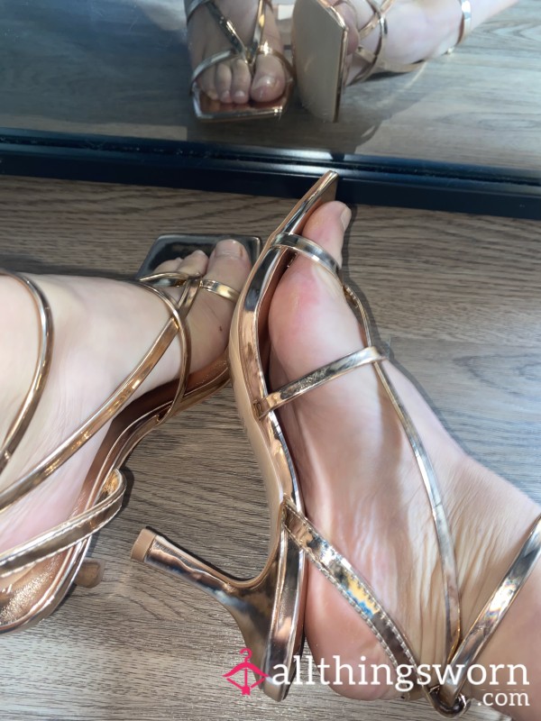 Small Rose Gold Heels