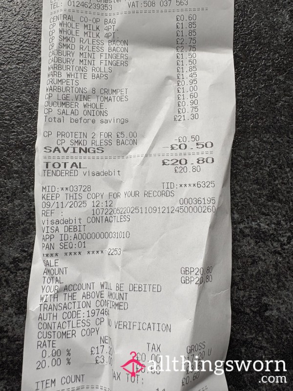 Small Shrimp D*cks Reimburse My Small Shopping Bill
