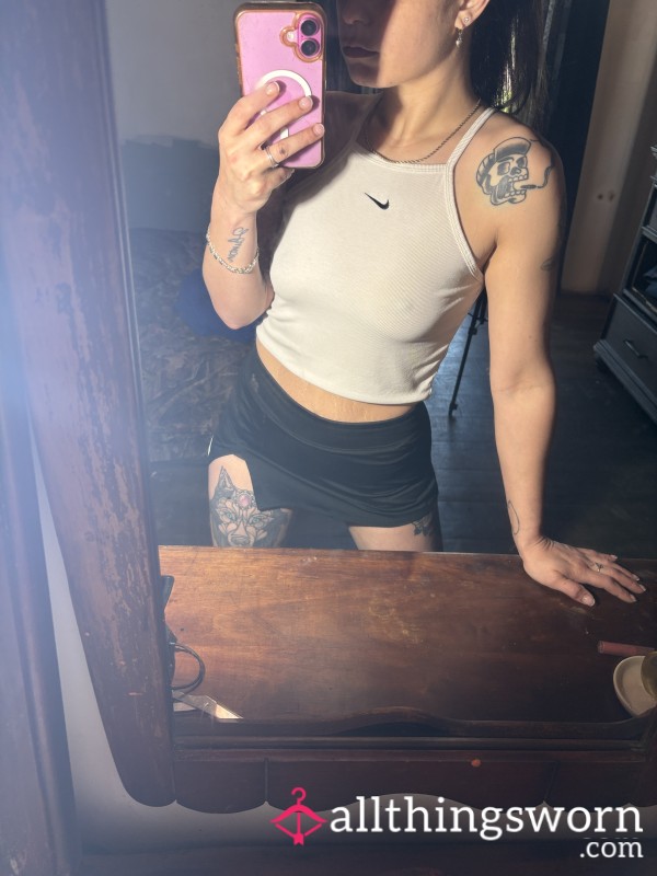 Small Spandex Nike Skort - Black - Tennis Skirt