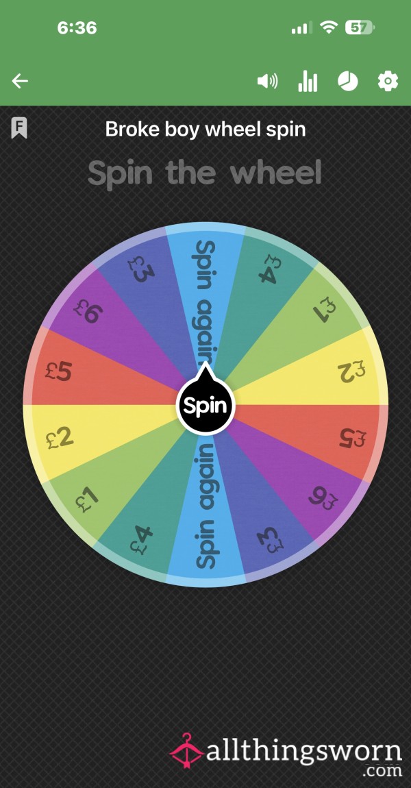 Small Wheel Spin💸