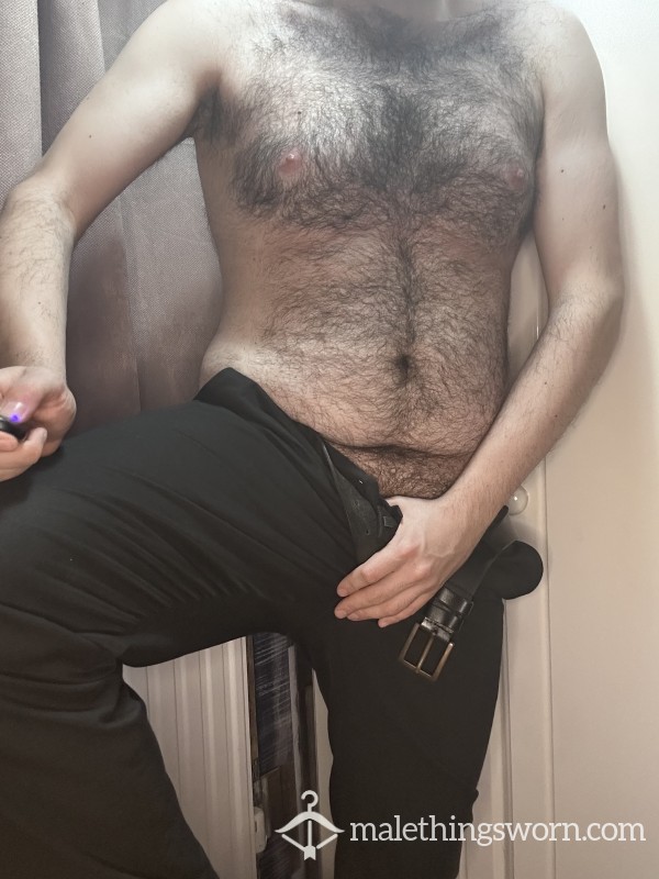 🚨Offer -10£🚨 Smart Black Trousers, Filthy Edition (waist 42 In/107cm)