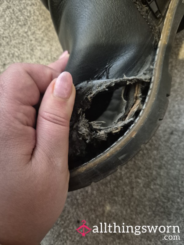 Smelly Battered Old Broken Boots