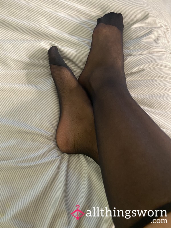 Smelly Black Nylon Socks