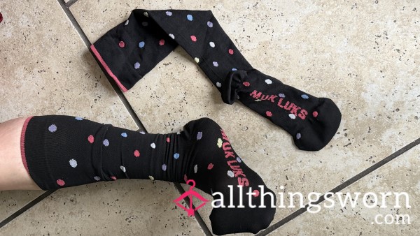 Smelly Compression Workout Knee High Socks